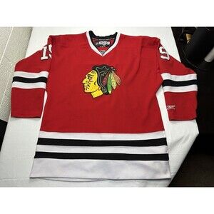 Reebok CCM NHL Center Ice Chicago Blackhawks Jonathan Toews #19 Jersey Size 52